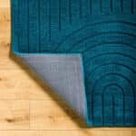 Mankato Modern Dark Teal Area Rug - Image 4