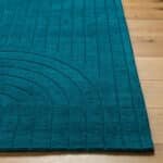 Mankato Modern Dark Teal Area Rug - Image 5