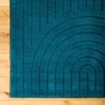 Mankato Modern Dark Teal Area Rug - Image 6
