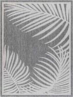 Tescott Coastal Dark Gray Area Rug - Image 2