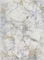 Underwood Modern Ivory Washable Area Rug - Image 3