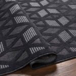 Bushton Modern Black Area Rug - Image 6