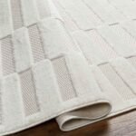 Canoe Modern Beige Area Rug - Image 7
