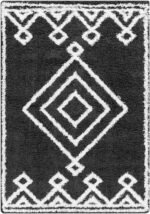 Blaine Modern Black Area Rug - Image 3
