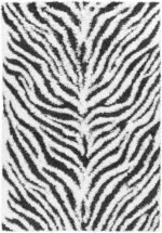 Boomer Modern Black Area Rug - Image 6