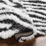 Boomer Modern Black Area Rug - Image 5