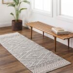 East Orange Modern Medium Gray Area Rug
