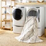 Konstantina Modern Cream/Black Washable Area Rug - Image 7