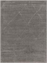 Pietro Global Charcoal Washable Area Rug - Image 9