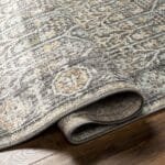 Joylynn Traditional Black/Burnt Orange Area Rug - Image 6