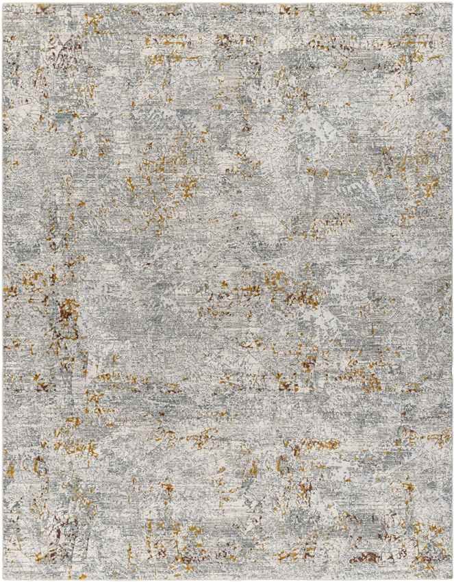 AAAB6918-710103-1 Latessa Modern Burnt/Medium Gray Area Rug - Image 1