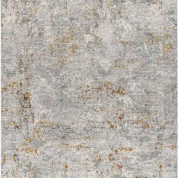 Latessa Modern Burnt/Medium Gray Area Rug