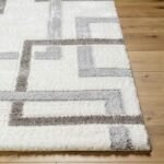 Ikisha Modern Cream/Light Gray Area Rug - Image 4