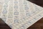 Shatora Modern Denim/Brown Area Rug - Image 3