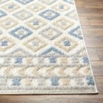 Shatora Modern Denim/Brown Area Rug - Image 4