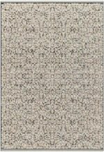 Bonner Traditional Black/Cream Area Rug