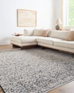 Bonner Traditional Black/Cream Area Rug - Image 3