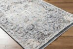 Amiee Traditional Black/Denim Area Rug - Image 7