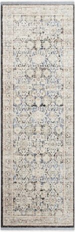 Tavian Traditional Beige/Denim Area Rug - Image 2
