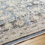 Tavian Traditional Beige/Denim Area Rug - Image 8