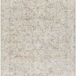 Darnetta Traditional Beige/Navy Area Rug