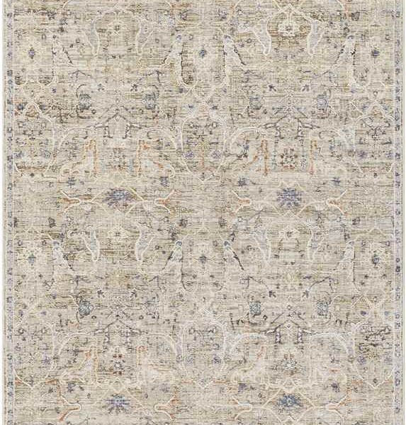 Nichola Traditional Camel/Cream Area Rug