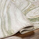 Glendy Modern Moss/Beige Area Rug - Image 3