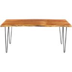 Zeena Brown Dining Table - Image 5