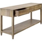 Alyse Brown Console Table - Image 10