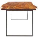 Samer Brown Dining Table - Image 4