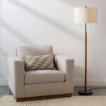 Dajon Modern Tan Floor Lamp - Image 3