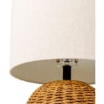 Loma Global Beige Table Lamp - Image 4