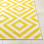 Maya Modern Saffron Area Rug - Image 3