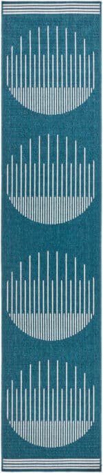 Heathr Modern Marine Blue Area Rug - Image 11