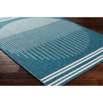 Heathr Modern Marine Blue Area Rug - Image 5
