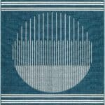 Heathr Modern Marine Blue Area Rug - Image 10