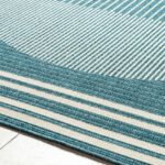 Heathr Modern Marine Blue Area Rug - Image 3