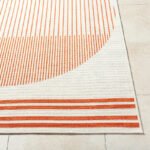 Heathr Modern Garnet Area Rug - Image 4