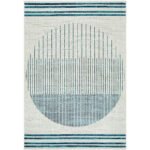 Heathr Modern Light Silver Area Rug - Image 2