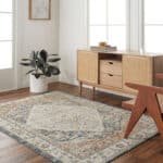 Kael Traditional Light Brown Area Rug - Image 2