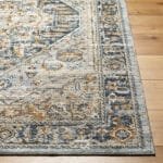 Ginni Traditional Navy/Light Gray Area Rug - Image 6