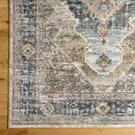 Mandee Traditional Navy/Pale Blue Area Rug - Image 5