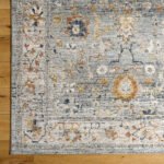 Tanina Traditional Light Gray/Pale Blue Area Rug - Image 6