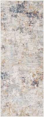 Chancie Modern Dark Blue/Light Beige Area Rug - Image 4