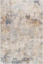 Chancie Modern Dark Blue/Light Beige Area Rug