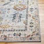 Raphel Traditional Pale Blue Area Rug - Image 8