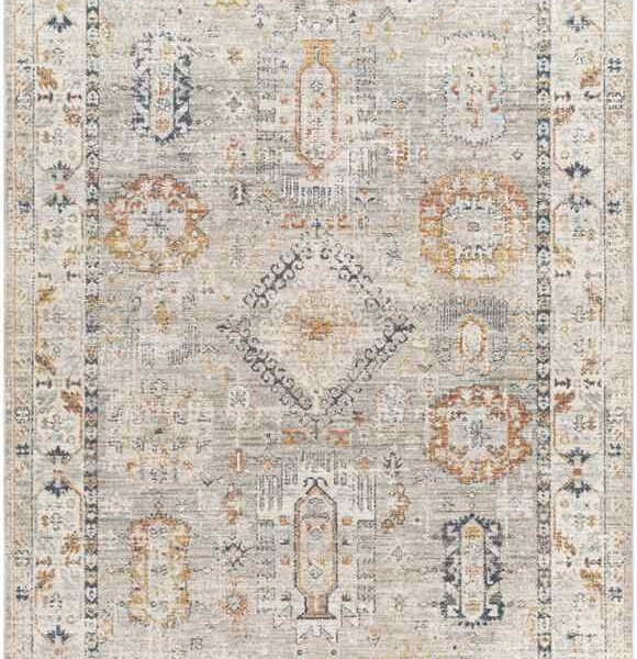 Catarina Traditional Light Brown Area Rug