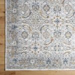Stepfon Traditional Off-White/Amber Area Rug - Image 7
