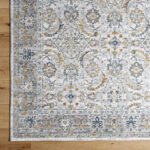 Stepfon Traditional Off-White/Amber Area Rug - Image 7