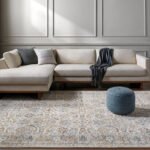 Stepfon Traditional Off-White/Amber Area Rug - Image 8
